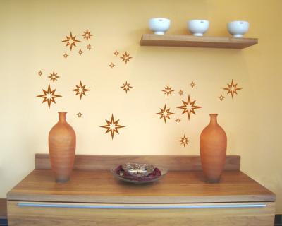 Wandtattoo Polarstern Set 'Outline' - Ansicht 3