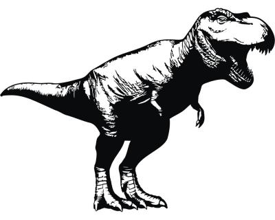 Wandtattoo T-Rex