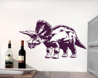 Wandtattoo Triceratops