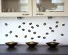Wandtattoo Kaffeebohnen Wandtattoo