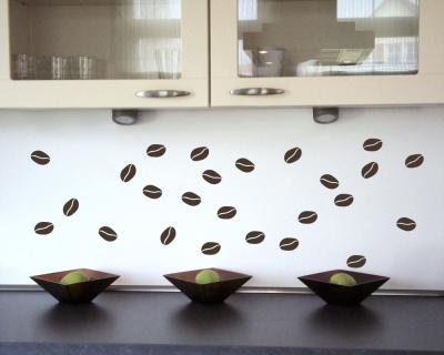 Wandtattoo Kaffeebohnen - Ansicht 2
