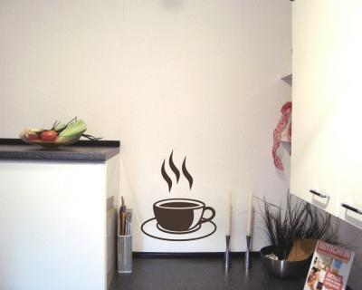 Wandtattoo Kaffeetasse Teetasse