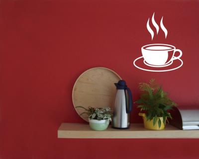 Wandtattoo Kaffeetasse Teetasse - Ansicht 3