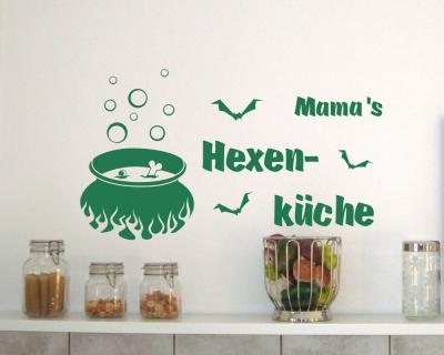 Wandtattoo Mama”s Hexenkche Wandtattoo