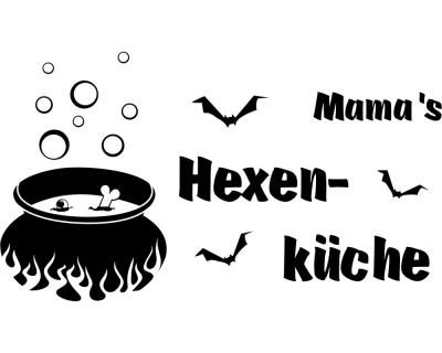 Wandtattoo Mama's Hexenkche - Ansicht 1
