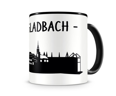 Tasse Mnchengladbach Skyline - Ansicht 3