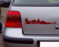 Erfurt Skyline Aufkleber