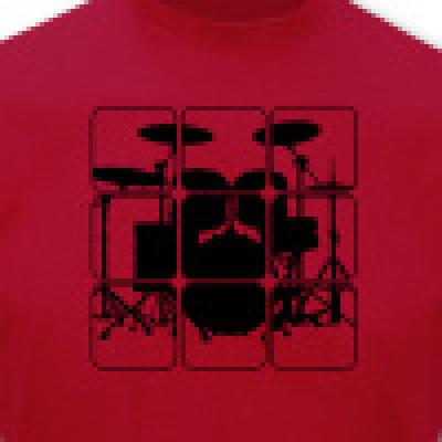 T-Shirt Schlagzeug T-Shirt