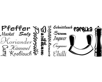 Wandtattoo Gewrze - Ansicht 1