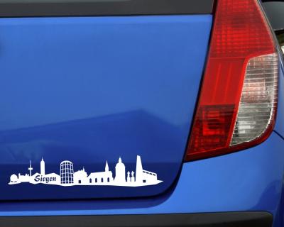 Siegen Skyline Aufkleber