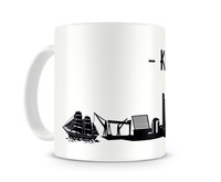 Tasse Kiel Skyline Tasse Modellnummer  wei/schwarz