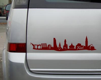 Kiel Skyline Aufkleber