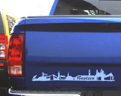 Bautzen Skyline Aufkleber