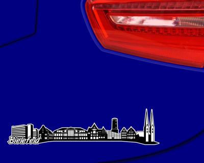 Bielefeld Skyline Autoaufkleber