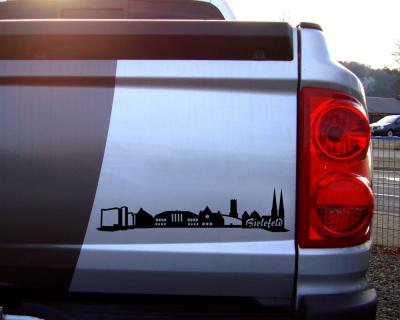 Bielefeld Skyline Aufkleber
