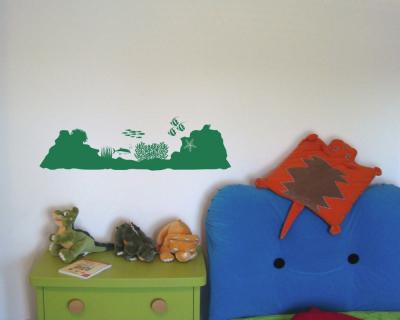 Wandtattoo Unterwasserwelt 'Paradiso' - Ansicht 3