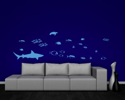 Wandtattoo Meerwasser Set - Ansicht 2