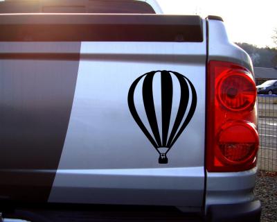 Ballon Aufkleber  Montgolfier 