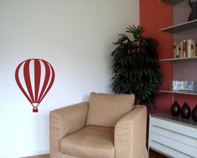 Wandtattoo Ballon  Montgolfier 
