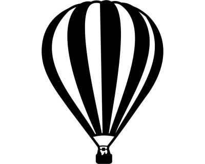 Wandtattoo Ballon 'Montgolfier' - Ansicht 1
