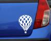 Heiluftballon ”Race” Aufkleber Aufkleber