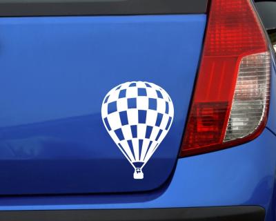 Heiluftballon 'Race' Aufkleber - Ansicht 2