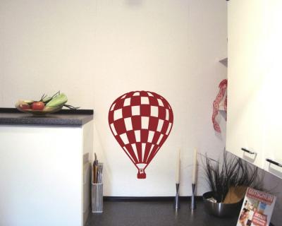 Wandtattoo Heißluftballon ”Race” Wandtattoo