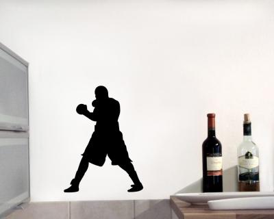Wandtattoo Boxer  Smokin Joe 