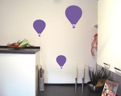 Wandtattoo Ballon 'Rozier' 3er Set - Ansicht 3
