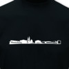 T-Shirt Braunschweig Skyline schwarz/wei M Sonderangebot