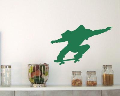 Wandtattoo Skater 'Boned Ollie' - Ansicht 3