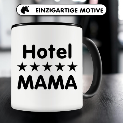 Tasse mit dem Motiv Hotel Mama - Ansicht 3