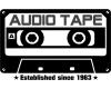 ”Audio Tape since 1963” Wandtattoo Wandtattoo