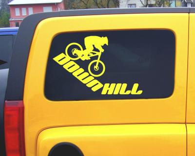 Aufkleber Downhill Mountain Bike - Ansicht 3