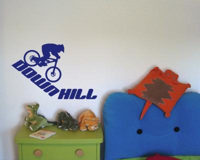 Wandtattoo Downhill Mountain Bike