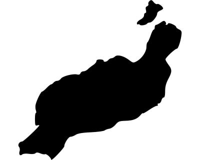 Lanzarote Insel Aufkleber - Ansicht 1
