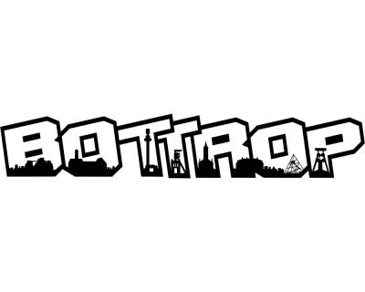 Bottrop Schriftzug Skyline Aufkleber - Ansicht 1