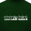 T-Shirt Bremen Schriftzug Skyline grün/weiß 4XL Sonderangebot