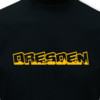 T-Shirt Dresden Schriftzug Skyline schwarz/goldgelb 3XL Sonderangebot