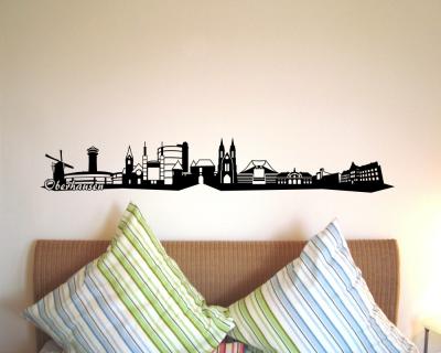 Wandtattoo Oberhausen Skyline