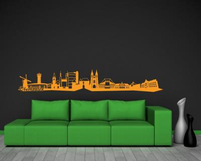 Wandtattoo Oberhausen Skyline - Ansicht 3