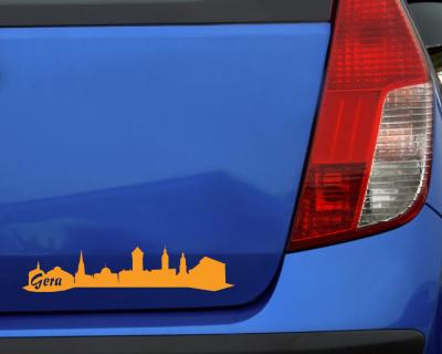 Gera Skyline Aufkleber