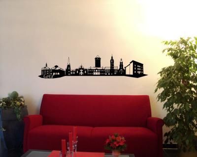 Wandtattoo Gera Skyline - Ansicht 2