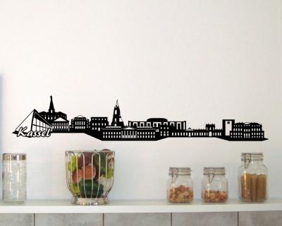 Wandtattoo Kassel Skyline - Ansicht 2