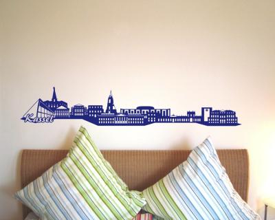 Wandtattoo Kassel Skyline