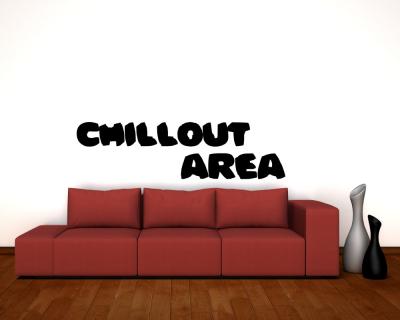 Wandtattoo 'Chillout Area' - Ansicht 2
