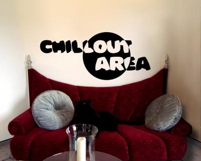 Wandtattoo 'Chillout Area' Motiv B - Ansicht 2