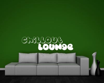 Wandtattoo ”Chillout  Lounge” Wandtattoo