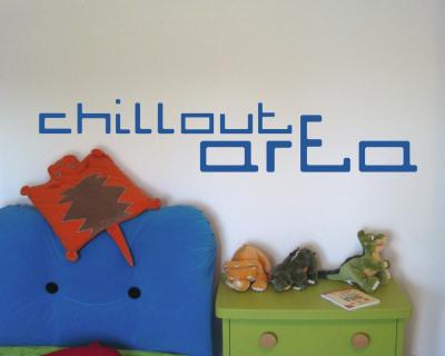 Wandtattoo ”Chillout Area” Motiv C Wandtattoo