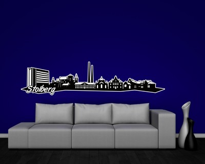Stolberg Skyline Wandtattoo